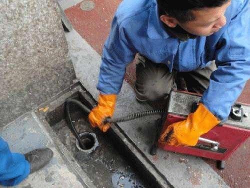 多祥镇疏通下水道